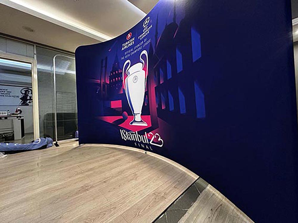 Örümcek Stant Backdrop Baskı